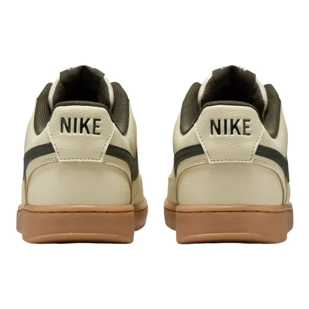 Nike Court Vision Low Light Khaki Sequoia Gum Shoes HV4506-200 Men's Size 9.5